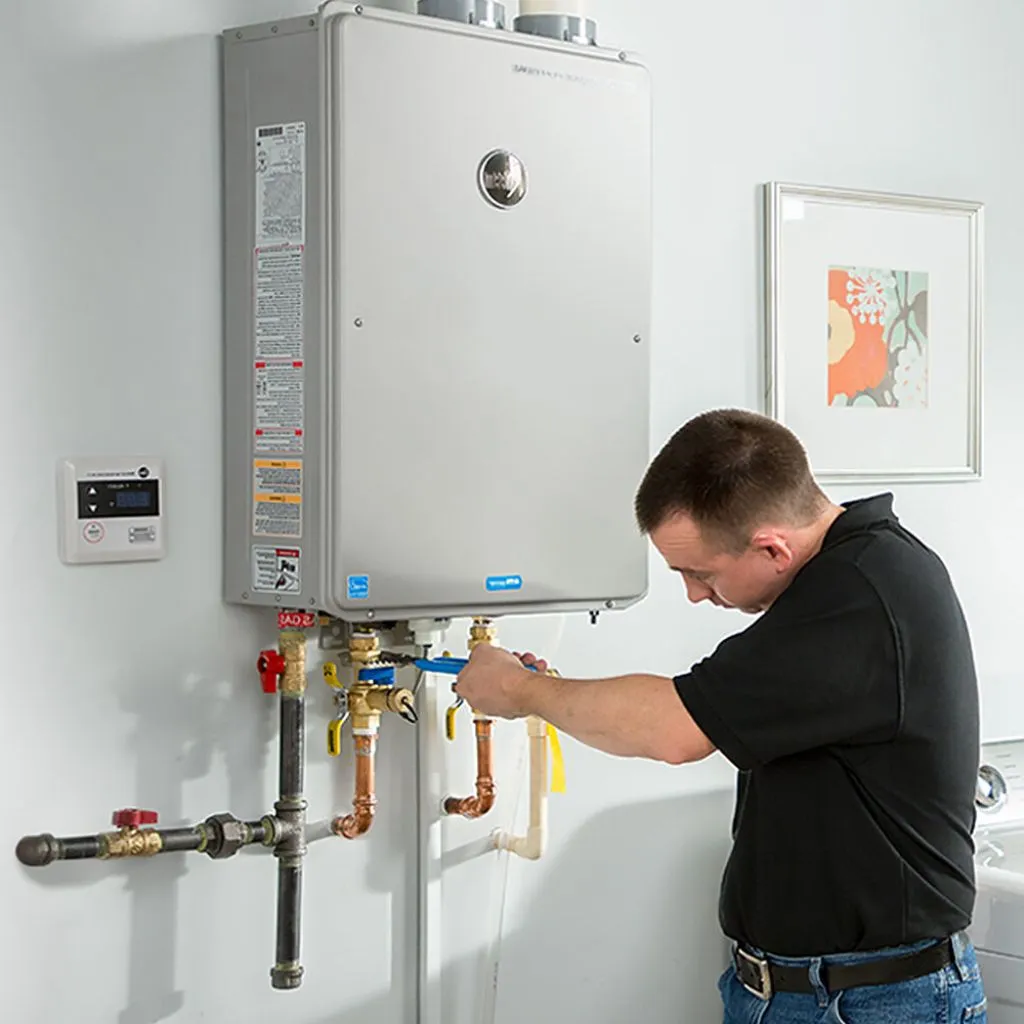 tankless water heater repair in Petrolia, TX